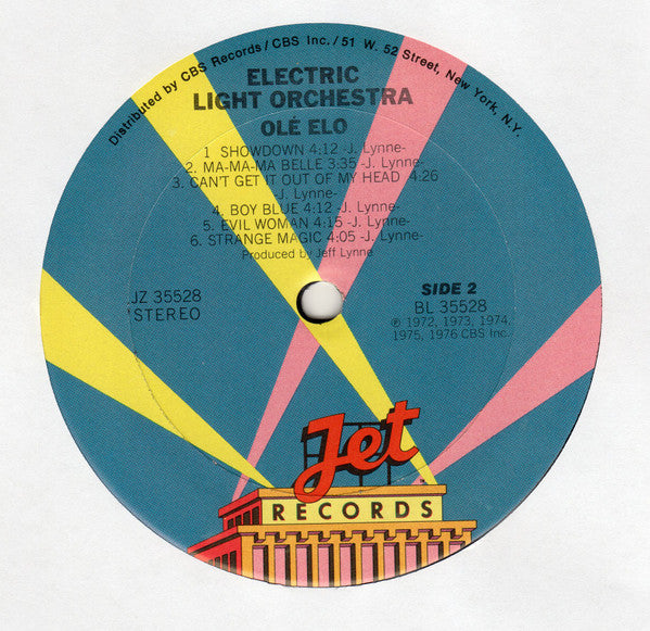 Electric Light Orchestra : Olé ELO (LP, Comp, RE, Ter)