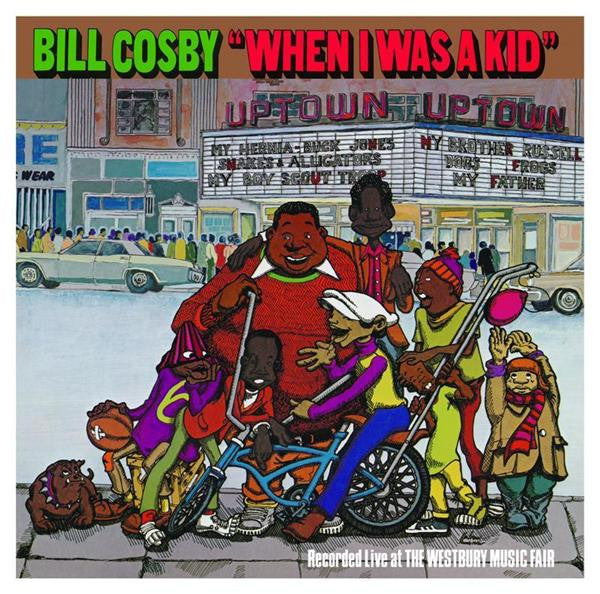 Bill Cosby : When I Was A Kid (LP, Album, Pin)