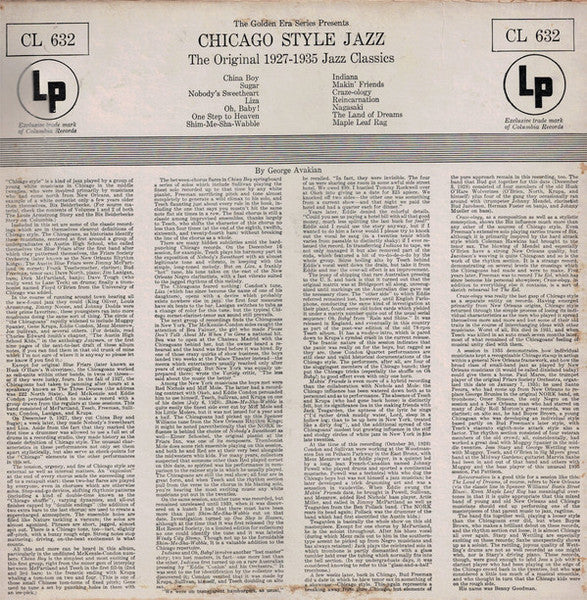 Various : Chicago Style Jazz (LP, Comp)