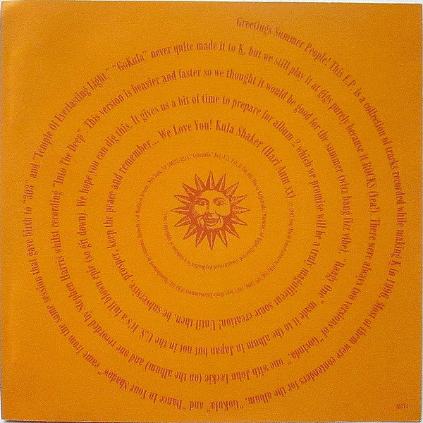 Kula Shaker : Summer Sun E.P. (CD, EP)