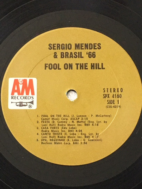 Sergio Mendes & Brasil '66* : Fool On The Hill (LP, Album, Gat)