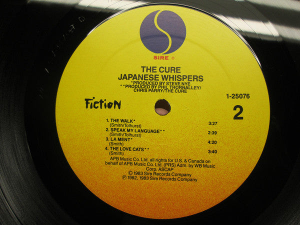 The Cure : Japanese Whispers (LP, Comp, All)