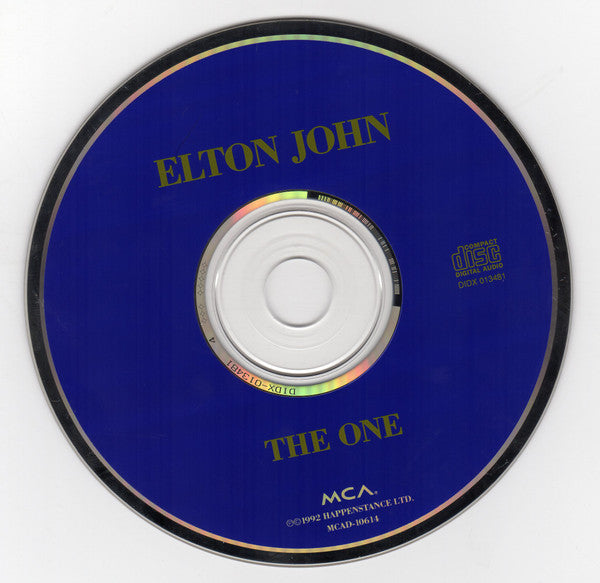 Elton John : The One (CD, Album, RE)