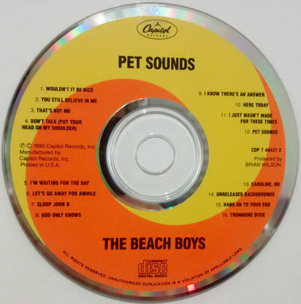 The Beach Boys : Pet Sounds (CD, Album, RE, RM)