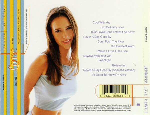 Jennifer Love Hewitt : Jennifer Love Hewitt (CD, Album)