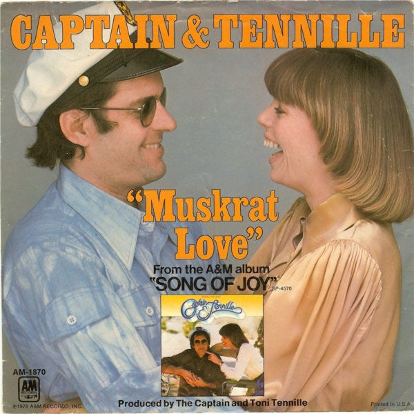 Captain And Tennille : Muskrat Love (7", Styrene, Pit)