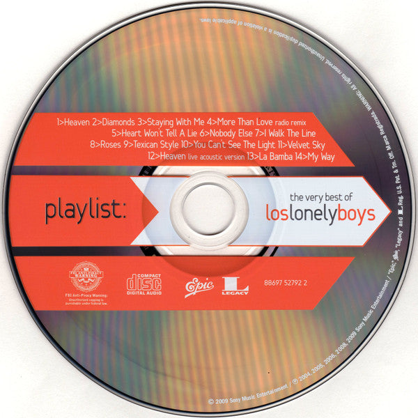 Los Lonely Boys : Playlist: The Very Best Of Los Lonely Boys (CD, Comp, Enh)