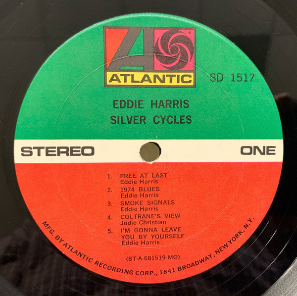 Eddie Harris : Silver Cycles (LP, Album, MO )