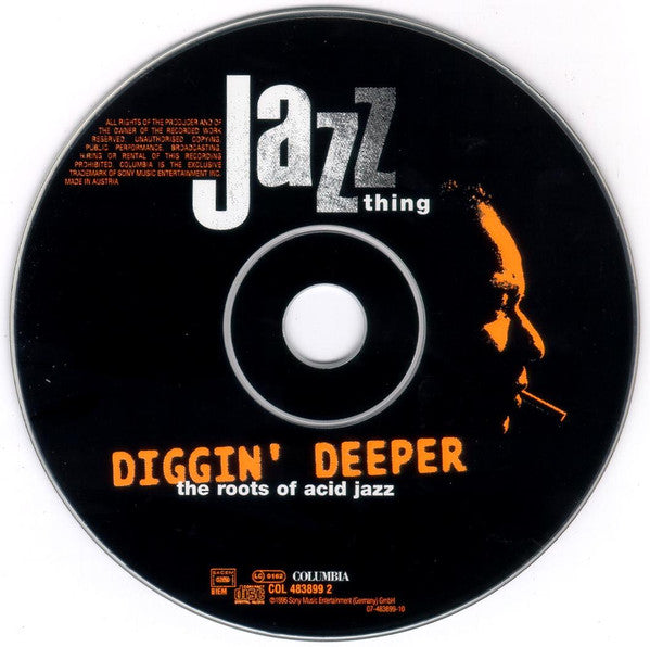 Various : Diggin' Deeper - The Roots Of Acid Jazz (CD, Comp)