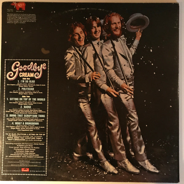 Cream (2) : Goodbye (LP, Album, RE, Ter)