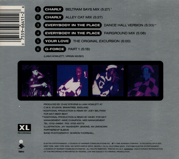 The Prodigy : Charly / Everybody In The Place (CD, Maxi, RP)
