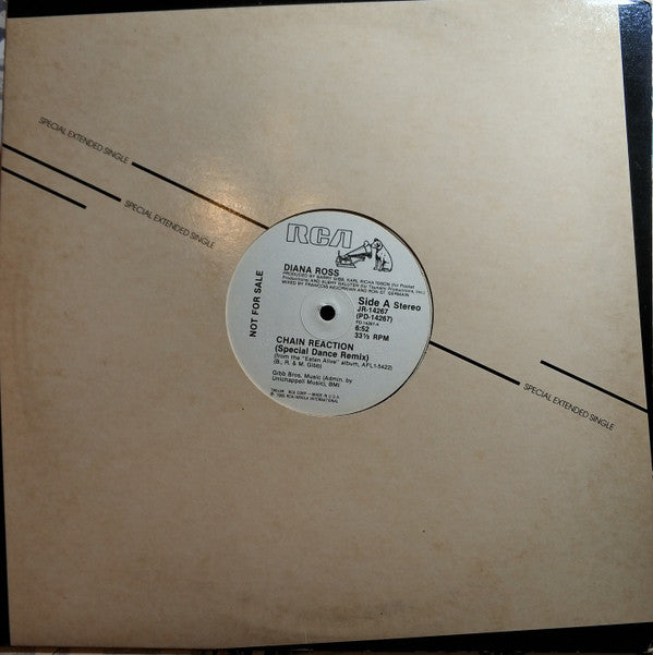 Diana Ross : Chain Reaction (Special Dance Remix) (12", Promo)