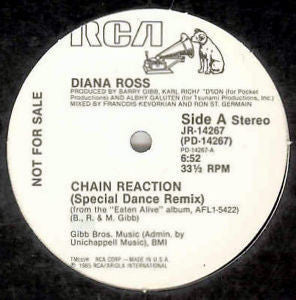Diana Ross : Chain Reaction (Special Dance Remix) (12", Promo)
