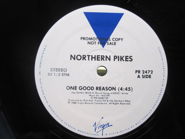 The Northern Pikes : One Good Reason (12", Promo)