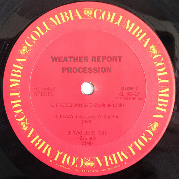 Weather Report : Procession (LP, Album, Pit)