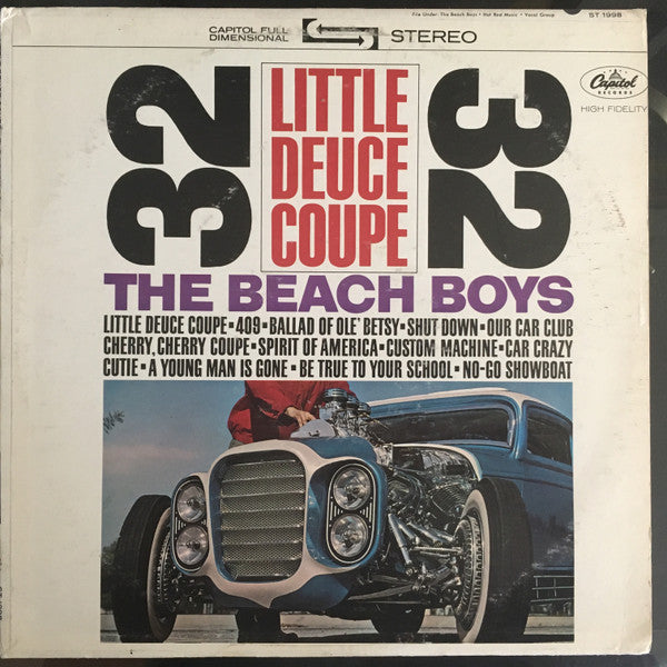 The Beach Boys : Little Deuce Coupe (LP, Album, RE)