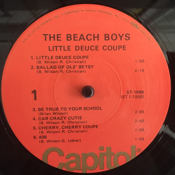 The Beach Boys : Little Deuce Coupe (LP, Album, RE)