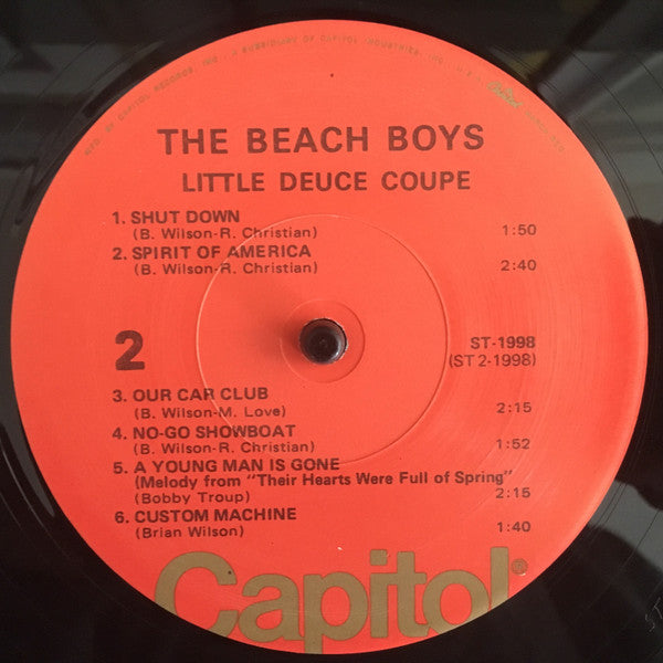 The Beach Boys : Little Deuce Coupe (LP, Album, RE)