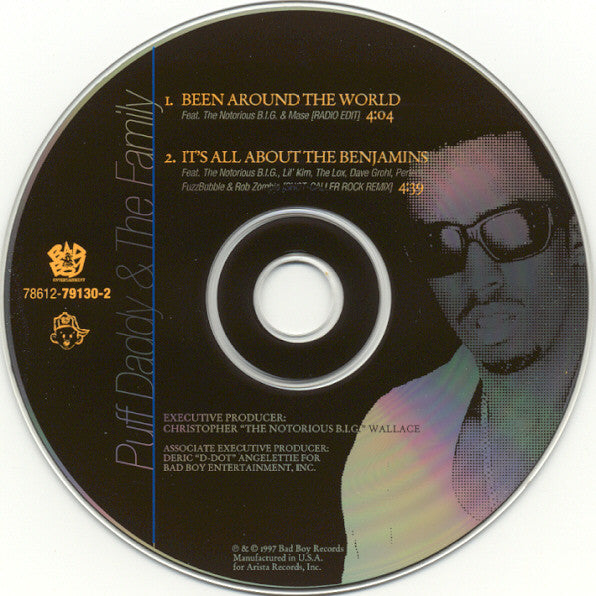 Puff Daddy & The Family Featuring The Notorious B.I.G.* & Mase : Been Around The World (CD, Single, Car)