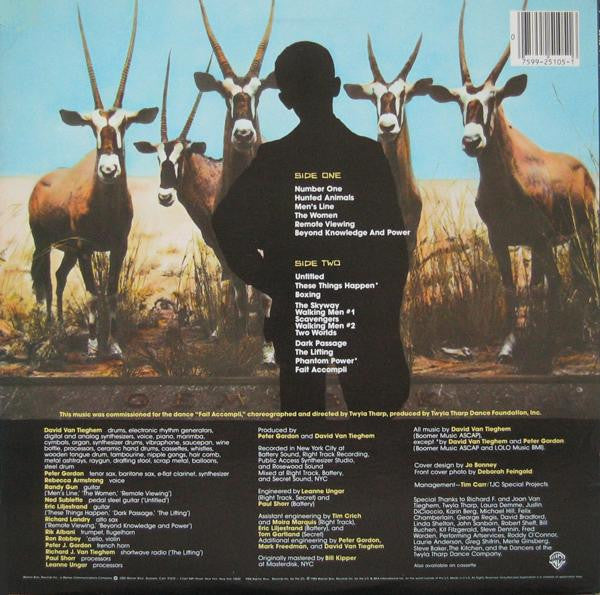 David Van Tieghem : These Things Happen (LP, Album, Win)