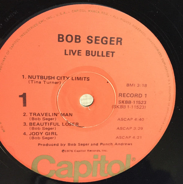 Bob Seger And The Silver Bullet Band : Live Bullet (2xLP, Album, Jac)