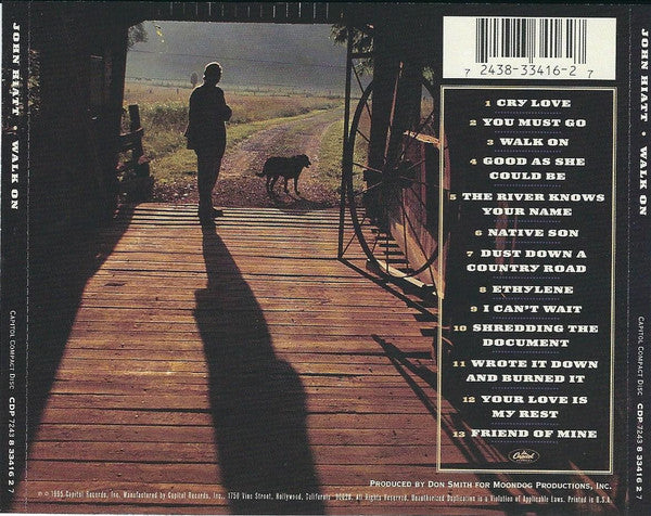 John Hiatt : Walk On (CD, Album)
