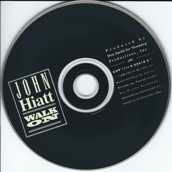 John Hiatt : Walk On (CD, Album)
