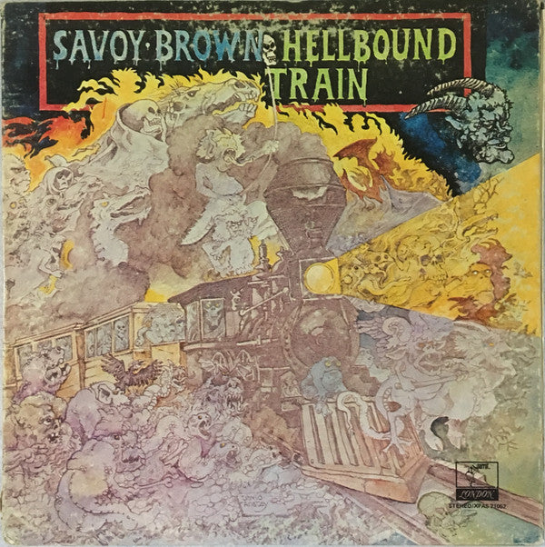 Savoy Brown : Hellbound Train (LP, Album, Jac)
