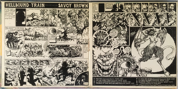 Savoy Brown : Hellbound Train (LP, Album, Jac)