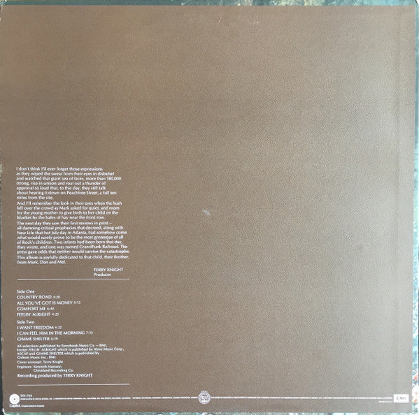 Grand Funk Railroad : Survival (LP, Album, RE, Win)
