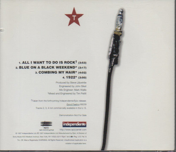 Travis : All I Want To Do Is Rock And U.K. B-Sides (CD, Single, Promo)