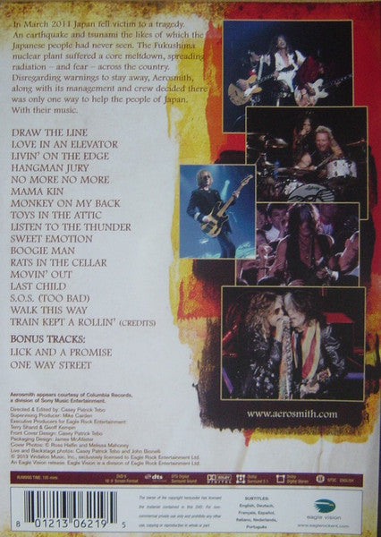 Aerosmith : Rock For The Rising Sun (DVD-V)