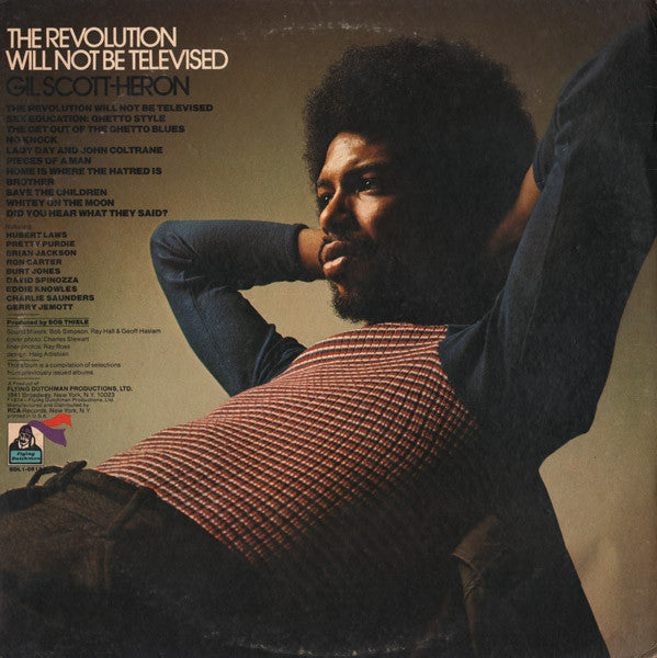 Gil Scott-Heron : The Revolution Will Not Be Televised (LP, Album, Comp, Gat)