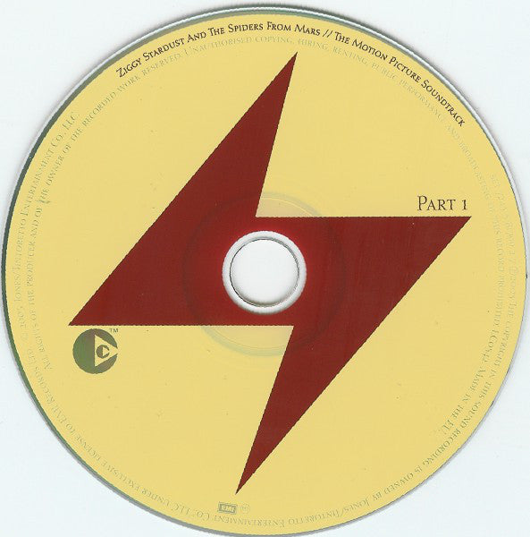 David Bowie : Ziggy Stardust And The Spiders From Mars - The Motion Picture Soundtrack (30th Anniversary 2CD Edition) (2xCD, Album, Copy Prot., Enh, RE, RM, Sli)