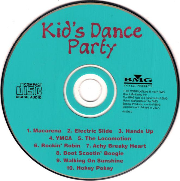The Kid's Dance Express : Kid's Dance Party (CD, Album)
