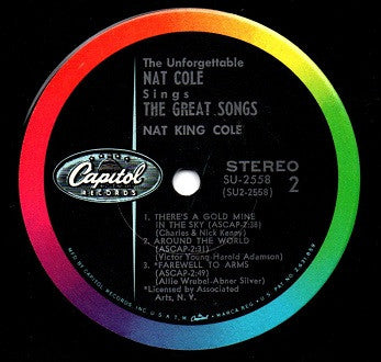 Nat King Cole : The Unforgettable Nat Cole Sings The Great Songs! (7", Comp, Jukebox)