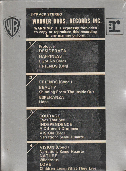 Les Crane : Desiderata (8-Trk, Album)