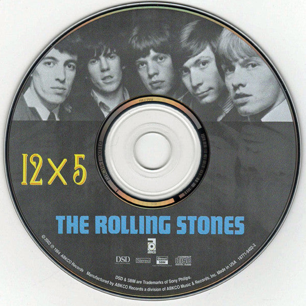 The Rolling Stones : 12 x 5 (CD, Album, RE, RM, Son)