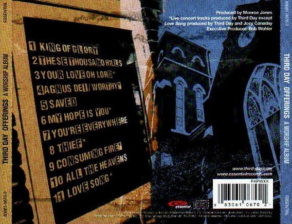 Third Day : Offerings (A Worship Album) (CD, Album)