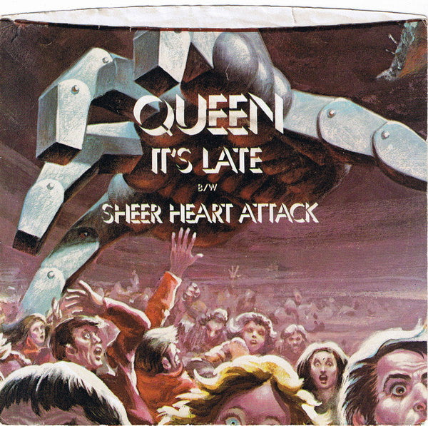 Queen : It's Late (7", Single, But)