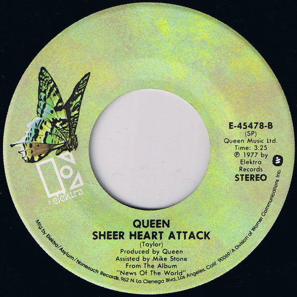 Queen : It's Late (7", Single, But)