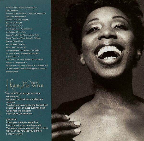Oleta Adams : Moving On (CD, Album)