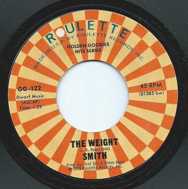 Smith (3) : Baby It's You / The Weight (7", Single, RE)