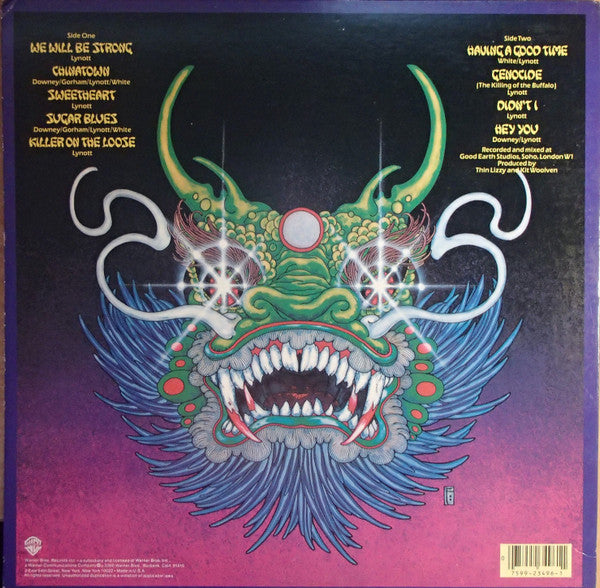 Thin Lizzy : Chinatown (LP, Album, Los)