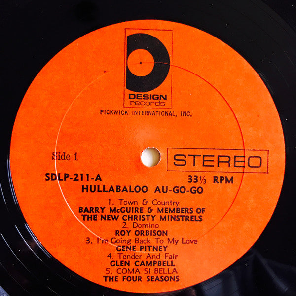 Various : Hullabaloo Au-Go-Go (LP, Comp)