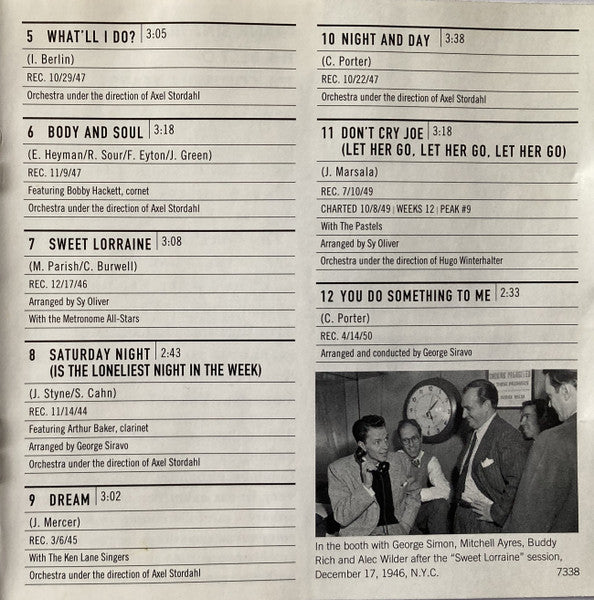 Frank Sinatra : The Best Of The Columiba Years Sampler (CD, Mono, Promo, Smplr)