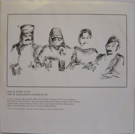 Circle : Vaahto (7", Ltd, Red)