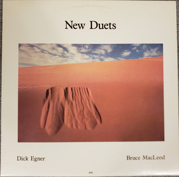 Dick Egner, Bruce MacLeod (2) : New Duets (LP, Album)