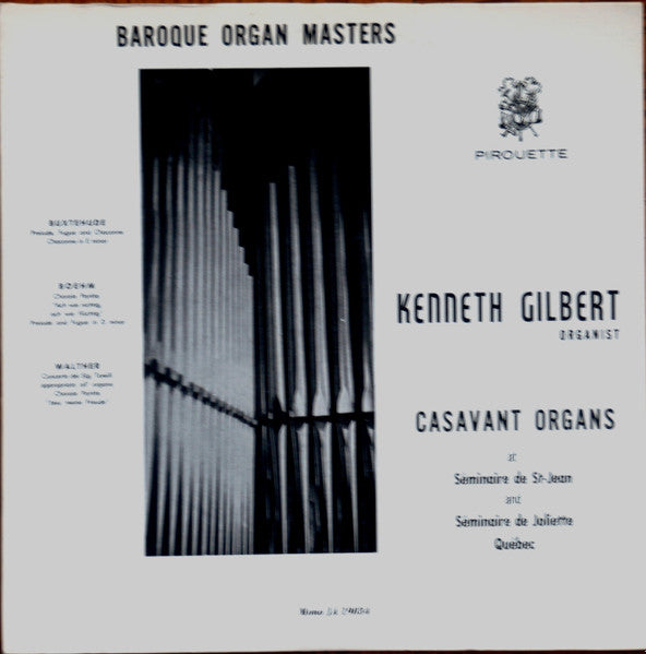 Kenneth Gilbert : Baroque Organ Masters (LP, Album)