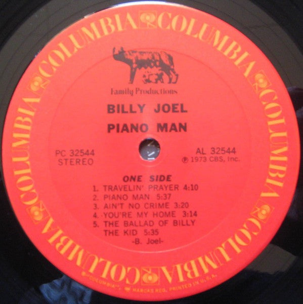 Billy Joel : Piano Man (LP, Album, RE, San)
